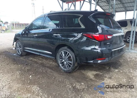 2020 Infiniti Qx60 Signature Edition Awd z USA, uszkodzony, nr VIN 5N1DL0MM8LC546145